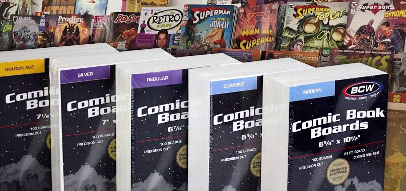 Comic Backing Boards