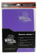 Monster Binder 9 Pocket Matte Purple