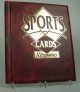 Sportscards Einsteckalbum für 40 Karten rot
