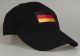 Cap schwarz mit Deutschlandflagge und Blinklicht
