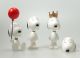 Snoopy Keramik Figure Set (4 ct.)