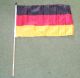 Flagge Deutschland mit Stock 30 x 45 cm