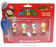Nintendo Super Mario - Toad Figuren 4-Pack Collection