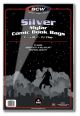BCW Mylar Silver Comic Book Bags 4-MIL (25 St.)