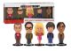 Big Bang Theory Mini Bobble-Head Five Pack