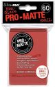 Pro-Matte Sleeves Japan red (60 St.)
