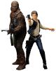 Star Wars Han Solo & Chewbacca ArtFX+ Statue
