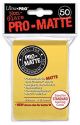 Pro-Matte Sleeves Yellow (50 Hüllen)