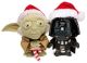 Star Wars Santa Yoda & Vader Plüsh (2er Set)