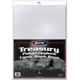 BCW Treasury Comic Book 2-Mil (100 St.)