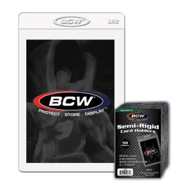 BCW Semi-Rigid Card Holder #2 (50 Stück)