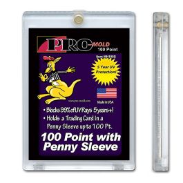 PRO-MOLD Sleeved Magnetic Card Holder 100pt