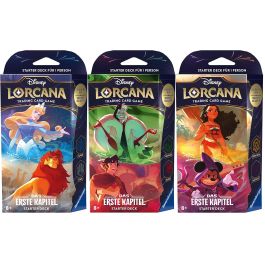 Disney Lorcana: Das erste Kapitel Starter - 3er-Set (DE)