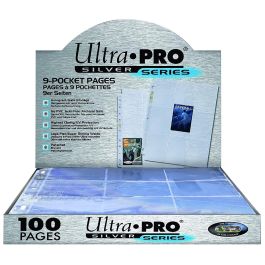 Ultra Pro Hüllen für 9 Karten Silber-Serie (100 Stück)