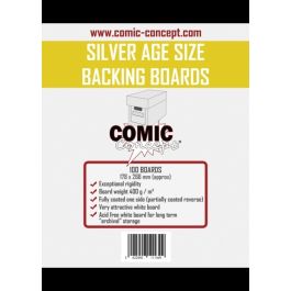 Comic Backing Boards Silver Age Size (100 St.)