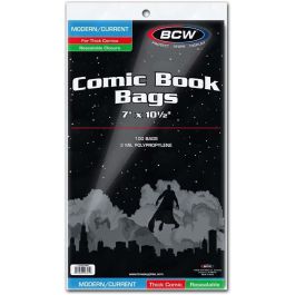 BCW Resealable Current Thick Comic Bags (100 Hüllen)