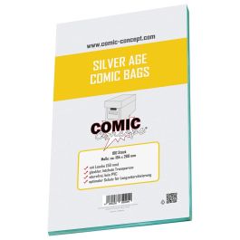 CC Comic Bags Silver Age Size (100 St.)