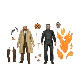 Halloween 2 Figuren - Ultimate Michael Myers & Dr Lomis 2-Pack