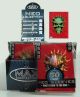 Neo Protectors red Skull - silver Wave