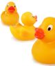 Bade-Ente quietschend gelb 5cm
