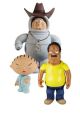 Family Guy Classic Series 2 Action-Figuren (3er Set)