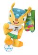 Fuleco Plüsch Maskottchen 17cm WM 2014 Brasilien (Fuß auf Ball)