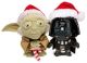 Star Wars Santa Yoda & Vader Plüsh (2er Set)