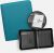 TCG Guru 4- Pocket Toploader Zip Binder Xenon Turquoise