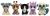 The Beanie Boo's Collection - 5er Set B - 15cm