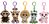 The Beanie Boo's Collection - 5er Set B - Clips 8cm