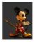 Kingdom Hearts II Play Arts Vol. 2 Figur - King Mickey