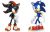 Sonic 20th. Anniversary Super Poser 2er Figuren Set