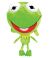 Die Muppet Show - Kinder Plüsch-Rucksack Frosch Kermit
