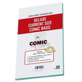 Comic Concept Deluxe Comic Bags Current Size (100 St.)