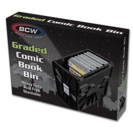 BCW Graded Comic Box Plastic Black