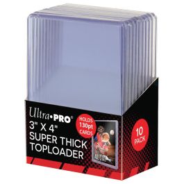 Topload 3 x 4 Inch (Super Thick Cards 130pt) (10er Pack)