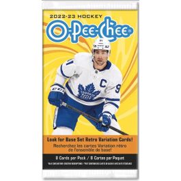 2022-2023 NHL Hockey O-Pee-Chee Gravity Feed Booster