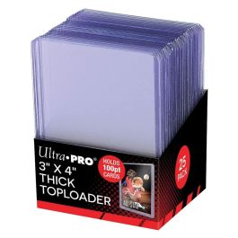 Topload 3 x 4 Inch (Thicker Cards 100pt) (25 St.)