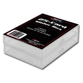 2-teilig 2 ct. BCW Plastikkasten für 50 Karten Deck Box 