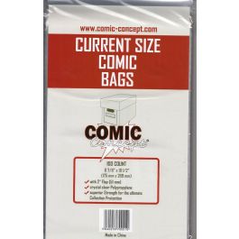 CC Comic Bags Current Size (100 St.)