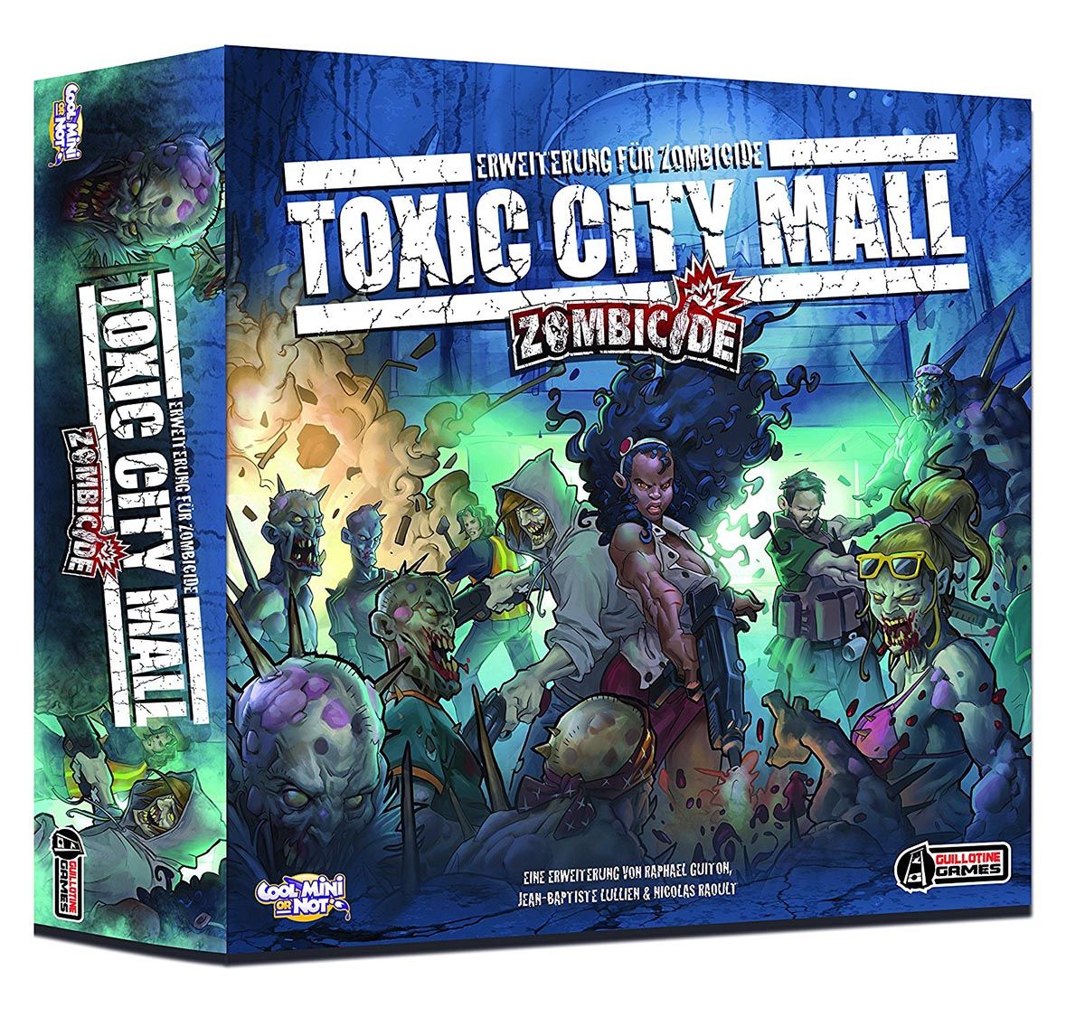 Brettspiel Zombicide Toxic City Mall Ultrarot Ausrüstungskarten Ersatzteil-2 