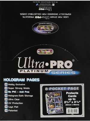 Ultra Pro Collectors Card Einsteckalbum für 40 Karten schwarz 