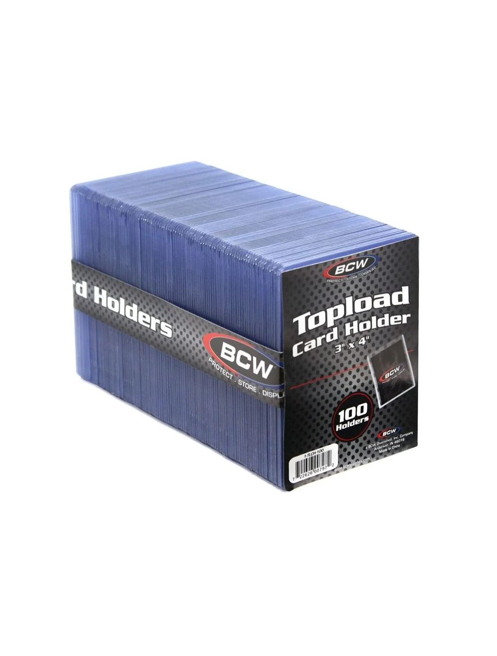 toploads/ toploaders load 200 3" x 4" BCW Card Topload Holders Standard Cards 